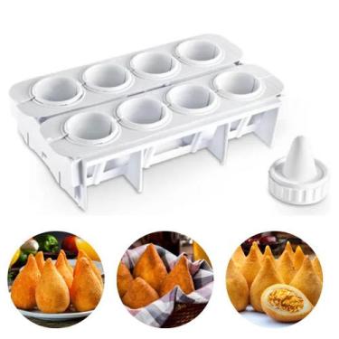 Imagem de Forma Molde Para Coxinha Grande Salgado 8Un Lanchonete Festa - Ligbrin