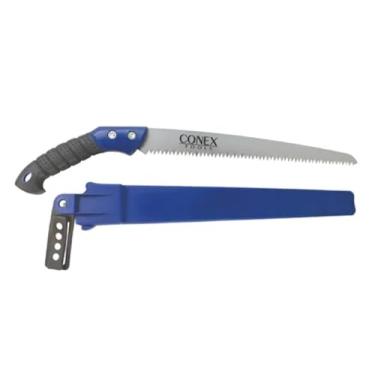 Imagem de Serrote de Poda com Bainha Premium 300mm – Conex | Lâmina Resistente Para Jardinagem, Poda de Galhos e Uso Profissional