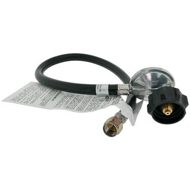 Imagem de ORIGPARTS JY70A12A Regulador e mangueira universal de propano QCC1 de 6 metros, substituição para Weber, Charbroil, Blackstone Grill, aquecedor de pátio a propano e fogueiras