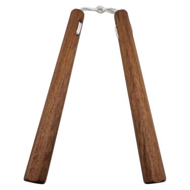 Imagem de Nunchaku De Madeira Com Corda Para Treino Kung Fu E Karate