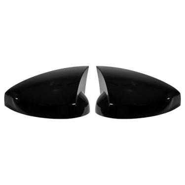 Imagem de Motoforti 2 peças de tampa de espelho de buzina de boi do lado esquerdo e direito para Honda Civic 11º 2022-2025, capa de espelho retrovisor de carro, carcaça do espelho retrovisor da porta externa