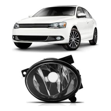 Imagem de Compatível com Jetta 11/14 e Amarok 13/16 farol auxiliar esquerdo automotivo, reposição com encaixe preciso, acabamento durável, iluminação complementar e desempenho seguro para manutenção