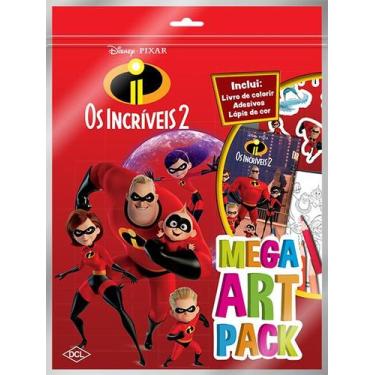 Imagem de Livro - Disney - Mega art pack - Os incríveis 2