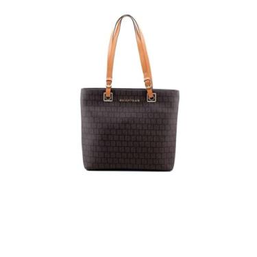Imagem de Smartbag, Bolsa Feminina Smartbag Monograma Milano (24B) Tamanho:Unico;Cor:Chocolate/Whisky