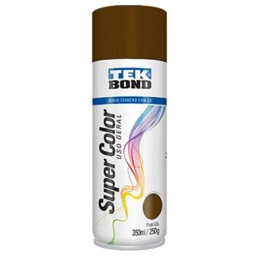 Imagem de Tinta Spray Tekbond Uso Geral Marrom 350ml