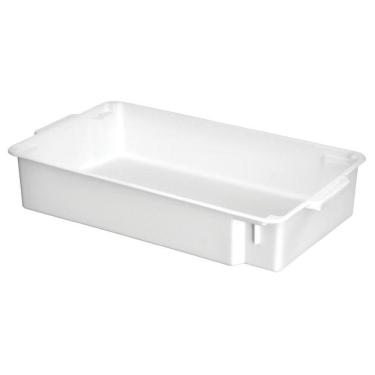 Imagem de Kit C7 Bandejas Topa Tudo Branca 11,5L Atacado Santana