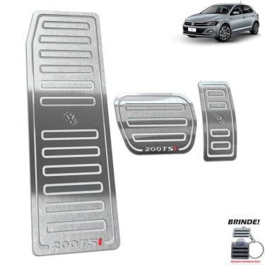 Imagem de Pedaleira Descanso Polo 200 Tsi 2018/2020 Automático Prata