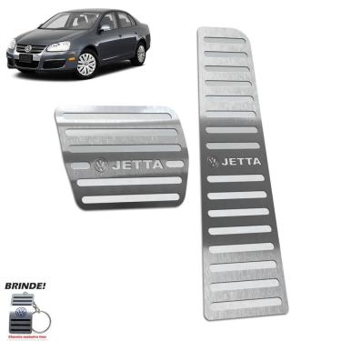 Imagem de Pedaleira Automático Volkswagen Jetta 2007 a 2010 Prata