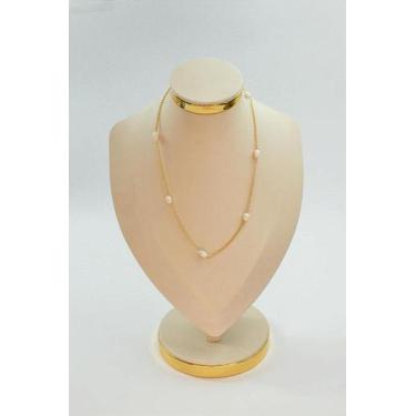 Imagem de Colar Peola Natural - 01 unidade - Bijuteria Fina - no-brand