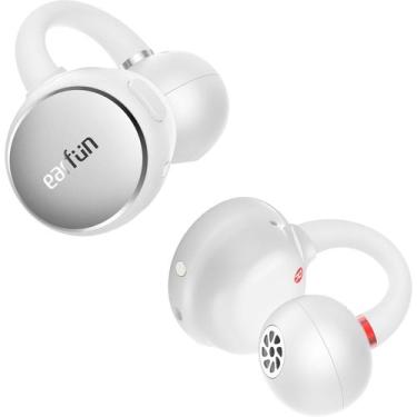 Imagem de Fones de ouvido sem fio EarFun Clip Open Ear Bluetooth 6.0 brancos