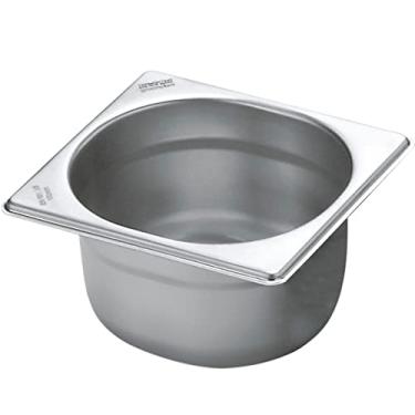 Imagem de Conjunto de Cubas 20 peças Tramontina GN 1/6 em Aço Inox sem Alças Profundidade 100 mm - Aço 430