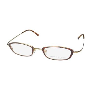 Imagem de Dana Buchman Armação de óculos Meridian Titanium leve, antialérgico, designer de moda americana, Carapaça de tartaruga