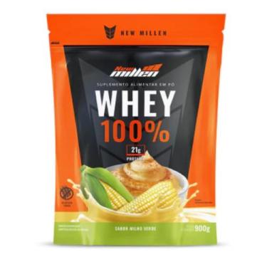 Imagem de Whey 100% Refil 900g Sabor Milho Verde New Millen