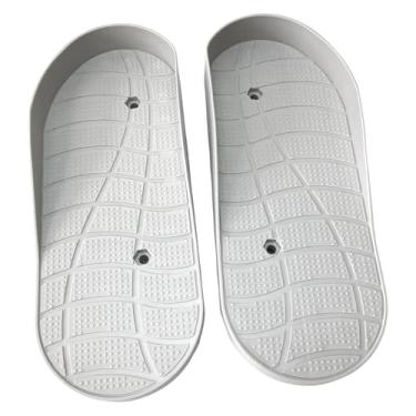 Imagem de oshhni Pedais para aparelhos elípticos, equipamentos de ginástica, acessórios para reparo de estribos, antiderrapantes e fáceis de instalar para esportes em