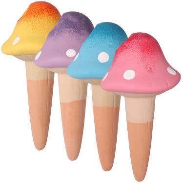 Imagem de KHZSPP 4 peças de dispositivos de irrigação automática de cerâmica, pontas de autorirrigação profissional pequenas, irrigador automático de plantas para acessórios de plantas internas e externas