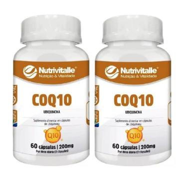 Imagem de Kit 02 coq10 200mg 60caps nutrivitalle