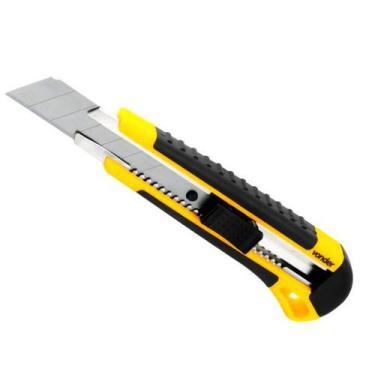 Imagem de Estilete Profissional Grande Lamina De 25mm Vonder - Revestimento Borr