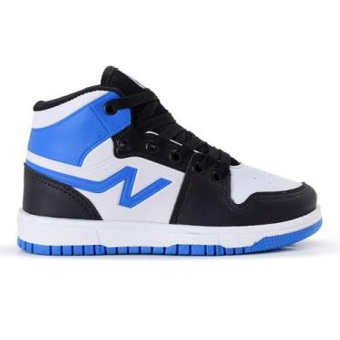 Imagem de Tênis Infantil Casual Masculino Cano Baixo Escolar Nippos - LUKYS CALÇ