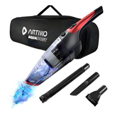 Imagem de Aspirador de pó água e objetos sem fio portátil Artiko Aquadust turbo 