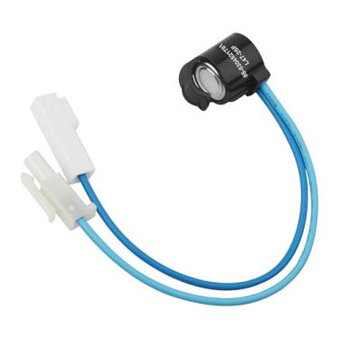 Imagem de 5304521781 Termostato de descongelamento de geladeira compatível com Kenmore, Electrolux e outras marcas, número de peça de substituição AP6893121, 808062701, 4931265, 5304520990, PS12729016