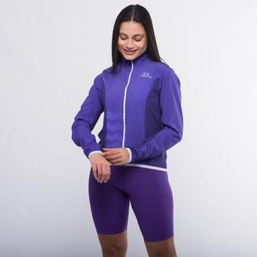 Imagem de Jaqueta Corta Vento de Ciclismo Feminina Márcio May Sport Grape - Márc