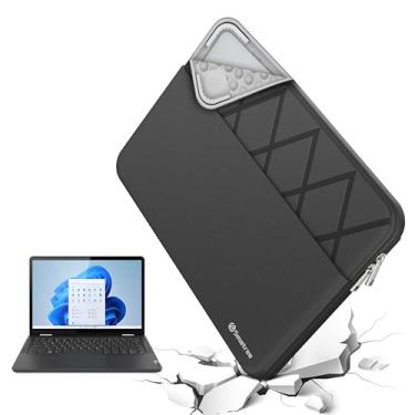 Imagem de Smatree Capa para laptop para Lenovo ThinkPad T14s/T14/P14s Gen 4/3 de 14 polegadas, capa com bolso para acessórios, zíper YKK, design patenteado de supercanto (E466)