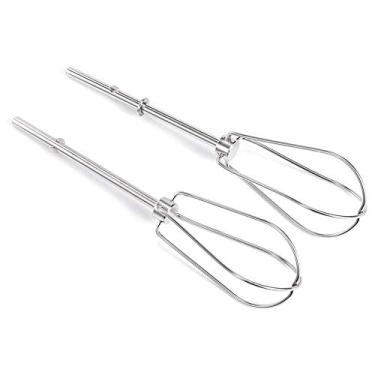 Imagem de Substituição de batedor de aço inoxidável para KHM2B, fácil de instalar, ideal para misturadores, milkshakes, fabricantes de macarrão, compatível com KHM512WH0, KHM614CU0, KHM7211QGA0 e mais