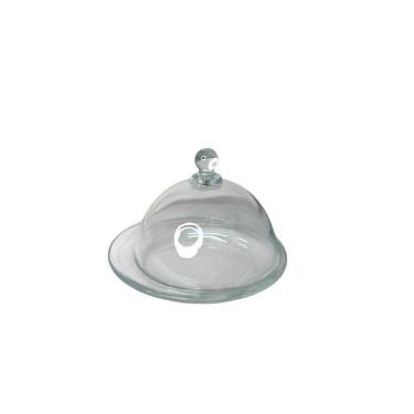 Imagem de Queijeira Clear De Vidro 14 X 10 Cm Transparente