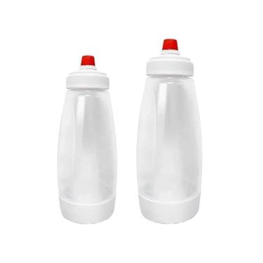 Imagem de Kit 2 Dispensadores de Massa com Misturador e Escova de Limpeza – Garrafa Dosadora de Grande Capacidade para Cupcakes, Muffins, Waffles, Panquecas e Crepes -1000ML