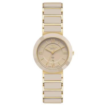 Imagem de Relógio Technos Feminino Ceramic Sapphire Dourado - 2015cfe-1x