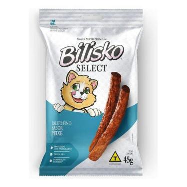Imagem de Petisco Bilisko Gato Palito Fino Peixe 45 g