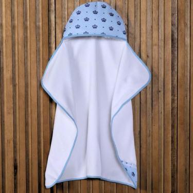 Imagem de Toalha de Banho Bebê Dupla Camada 100% Algodão - Mãe e Filho Enxovais 