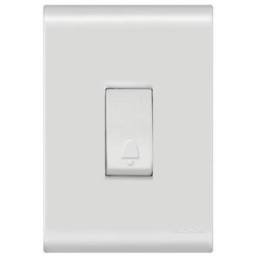 Imagem de Conjunto 1 Interruptor Pulsador Campainha - Tramontina Liz