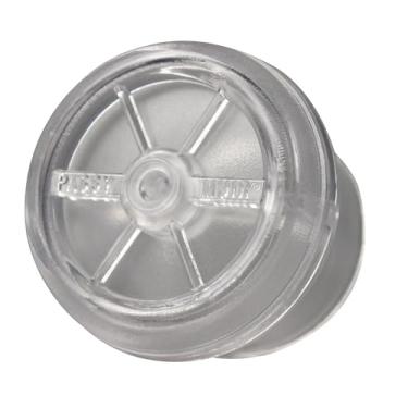 Imagem de Válvula Falante de Traqueostomia | Passy-Muir PMV 2000 (Transparente) Perfil Baixo - Traqueostomia de Baixa Resistência e Válvula de Deglutição e Fala do Ventilador