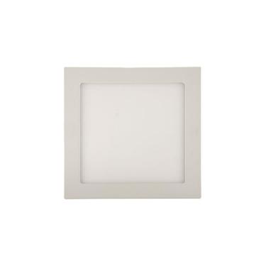 Imagem de Painel De Led Blumenau Slim Quadrado De Embutir 12w Bivolt 4100k Luz Neutra