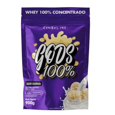 Imagem de Gods Whey 100% - 900g Refil Baunilha - Canibal
