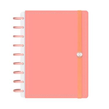 Imagem de Caderno Iscool Disc Inteligente 140 Folhas Solid Colors Pêssego M+