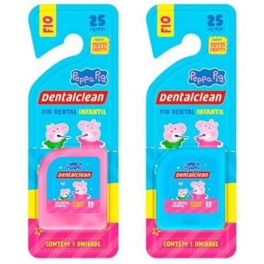Imagem de Fio Dental Infantil Peppa Pig 20m Tutti Frutti Sortido