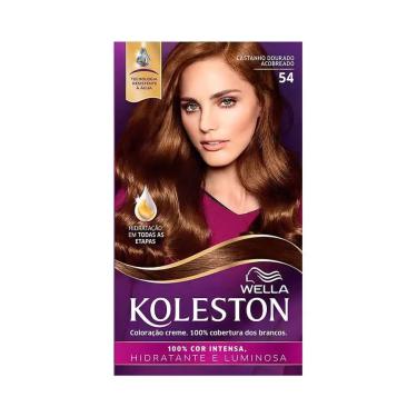 Imagem de Coloração Castanho Dourado Acobreado 54 Koleston