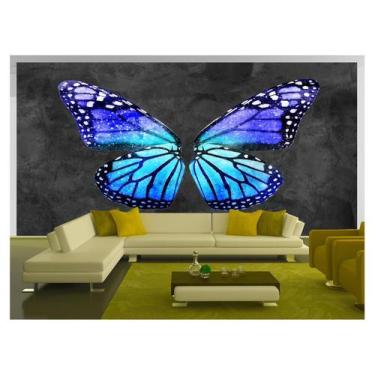 Imagem de Papel De Parede 3D Arte Asas Selfie Insta Cores 3,5M Tra389 - Você Dec