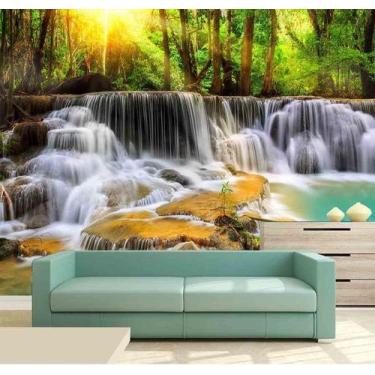 Imagem de Papel de Parede - Painel Fotográfico Cachoeira 3D 1M² na 029 - Voce De