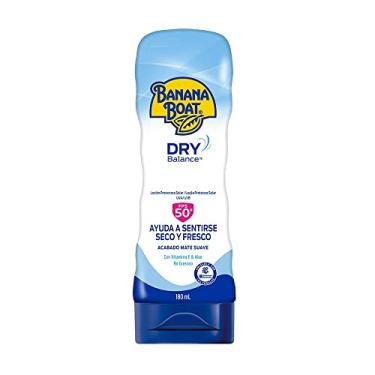 Imagem de Banana Boat - Protetor Solar Dry Balance FPS 50 Loção 180ml | Proteção UVA/UVB de Amplo Espectro | Sensação de Frescor e Pele Seca | Acabamento Matte, Não Oleoso e Muito Resistente à Água