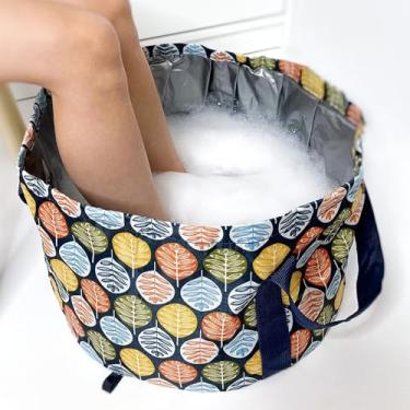 Imagem de Balde de banho grande dobrável para pés