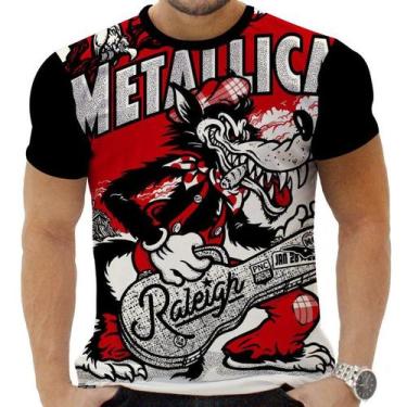 Imagem de Camiseta Camisa Personalizada Rock Metal Metallica 21 - Obds Co, INF 2
