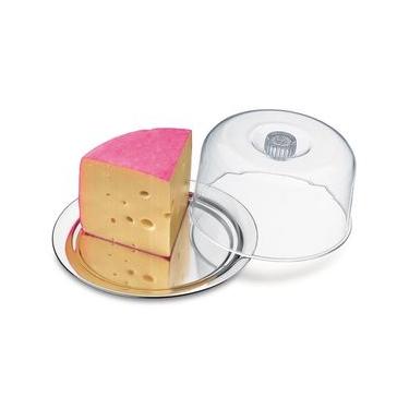 Imagem de Conjunto para Queijo Brinox Lyon em Poliestireno e Aço Inox  - 2 Peças