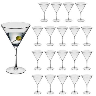 Imagem de Taças Para Martini El Caribe 260ml 20pçs Elegante Resistente - NEOPLAS