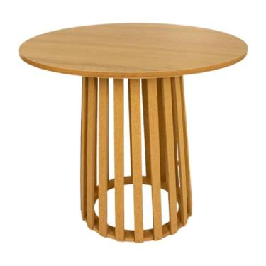 Imagem de Mesa Buffet Ripada Média 70x60cm Para Aluguel Festas Eventos Casamento Aniversário Bolo Doces Rústico Decoração Balcão Mdf Jt Home (TAMPO MADEIRADO)