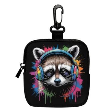 Imagem de Porta-chaves mini porta-moedas, bolsa multifuncional para chaves, porta-cartões, organizador de cabos de dados, bolsa com zíper 3, Multicolorido 00684