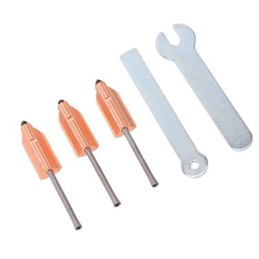 Imagem de Garosa Bocal de Aço Endurecido Hotend Destacável, Conjunto de Bico Bimetálico de Liberação Rápida 0,25 Mm 0,4 Mm 0,6 para Impressora 3D, Kit de Bico à Prova de Alta Temperatura para PLA ABS PETG