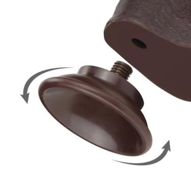 Imagem de Prótese de Pênis Grande 24,5x4,5cm Dupla Camada com Ventosa Removível Cor Marrom